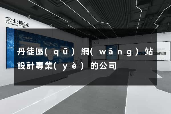 丹徒區(qū)網(wǎng)站設計專業(yè)的公司
