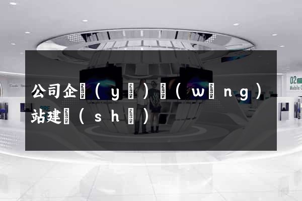 公司企業(yè)網(wǎng)站建設(shè)