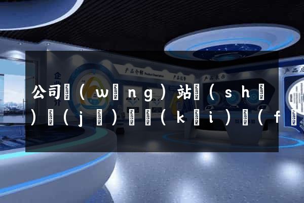 公司網(wǎng)站設(shè)計(jì)與開(kāi)發(fā)