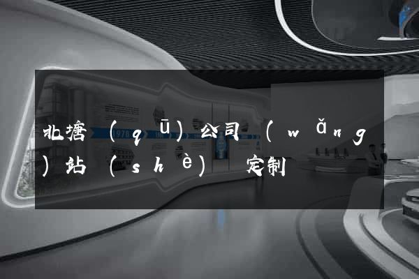 北塘區(qū)公司網(wǎng)站設(shè)計定制