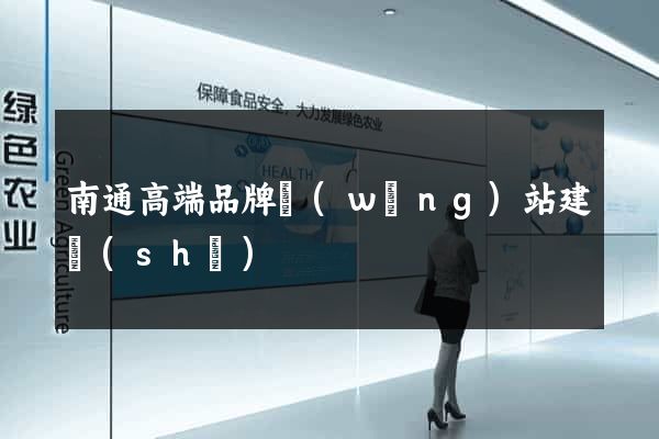 南通高端品牌網(wǎng)站建設(shè)