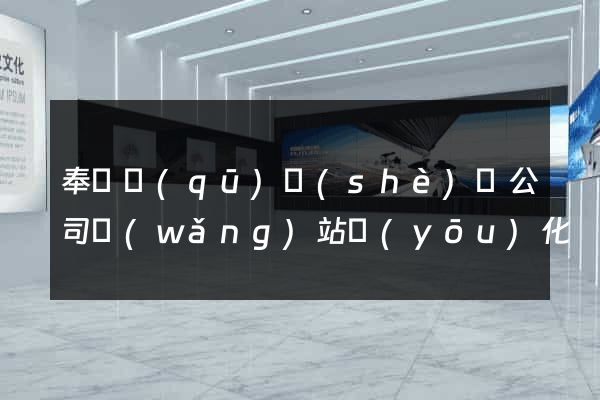 奉賢區(qū)設(shè)計公司網(wǎng)站優(yōu)化