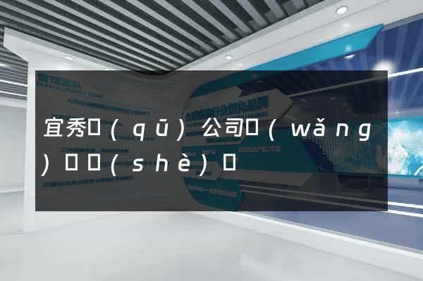 宜秀區(qū)公司網(wǎng)頁設(shè)計