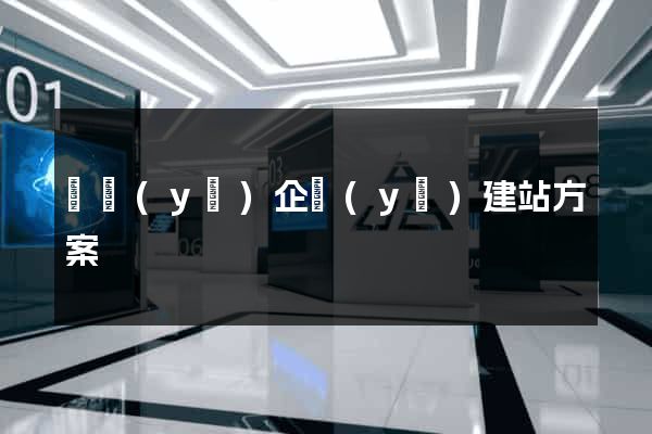專業(yè)企業(yè)建站方案