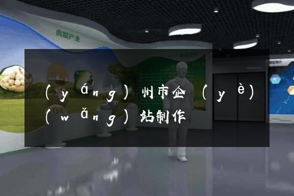揚(yáng)州市企業(yè)網(wǎng)站制作