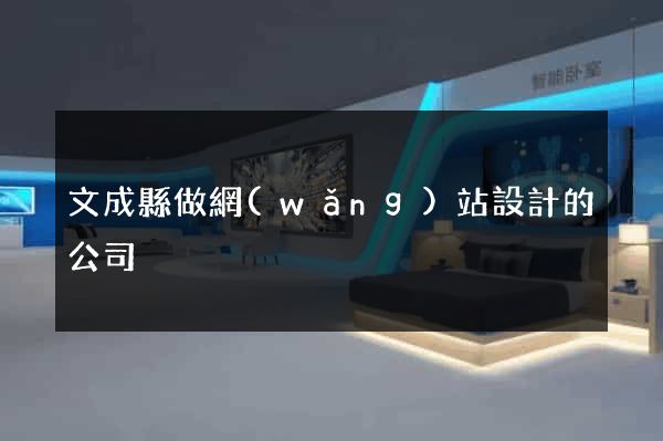 文成縣做網(wǎng)站設計的公司