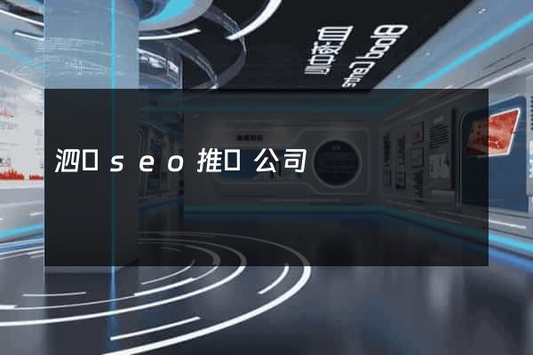 泗縣seo推廣公司