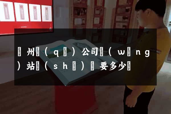 潤州區(qū)公司網(wǎng)站設(shè)計要多少錢