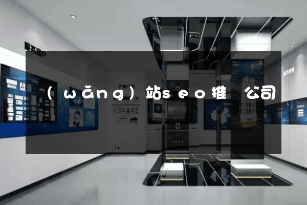 網(wǎng)站seo推廣公司