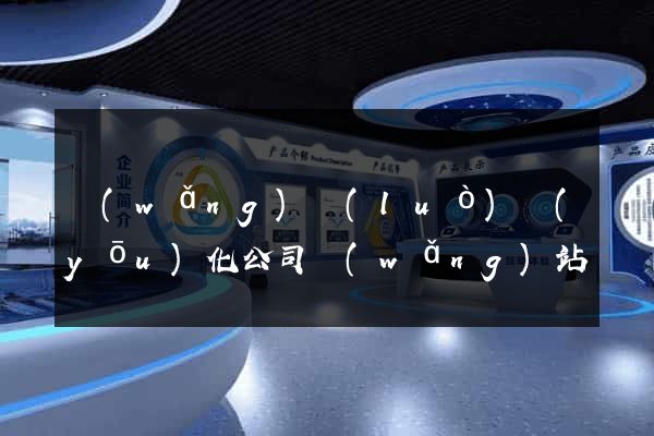 網(wǎng)絡(luò)優(yōu)化公司網(wǎng)站