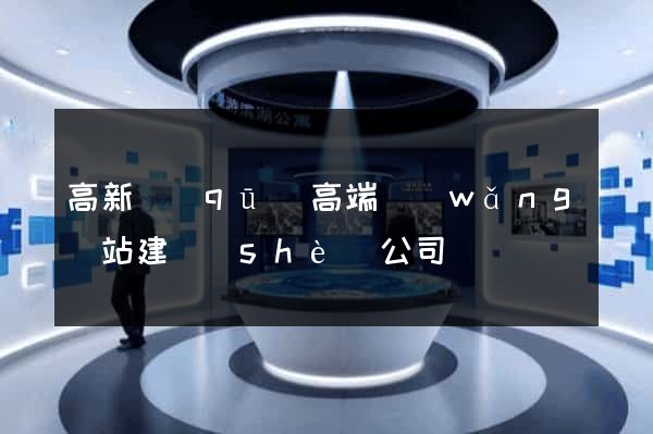 高新區(qū)高端網(wǎng)站建設(shè)公司