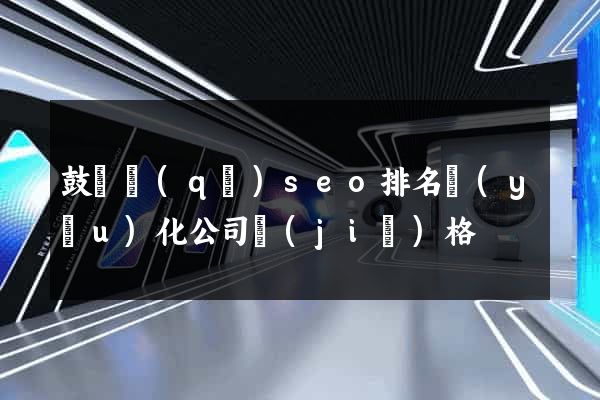 鼓樓區(qū)seo排名優(yōu)化公司價(jià)格